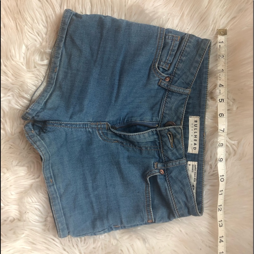 High waisted shorts